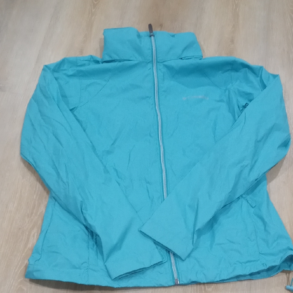 Columbia Aqua Blue Jacket